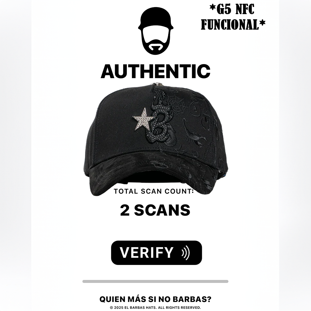 B STAR GRAFITTI BARBAS HATS