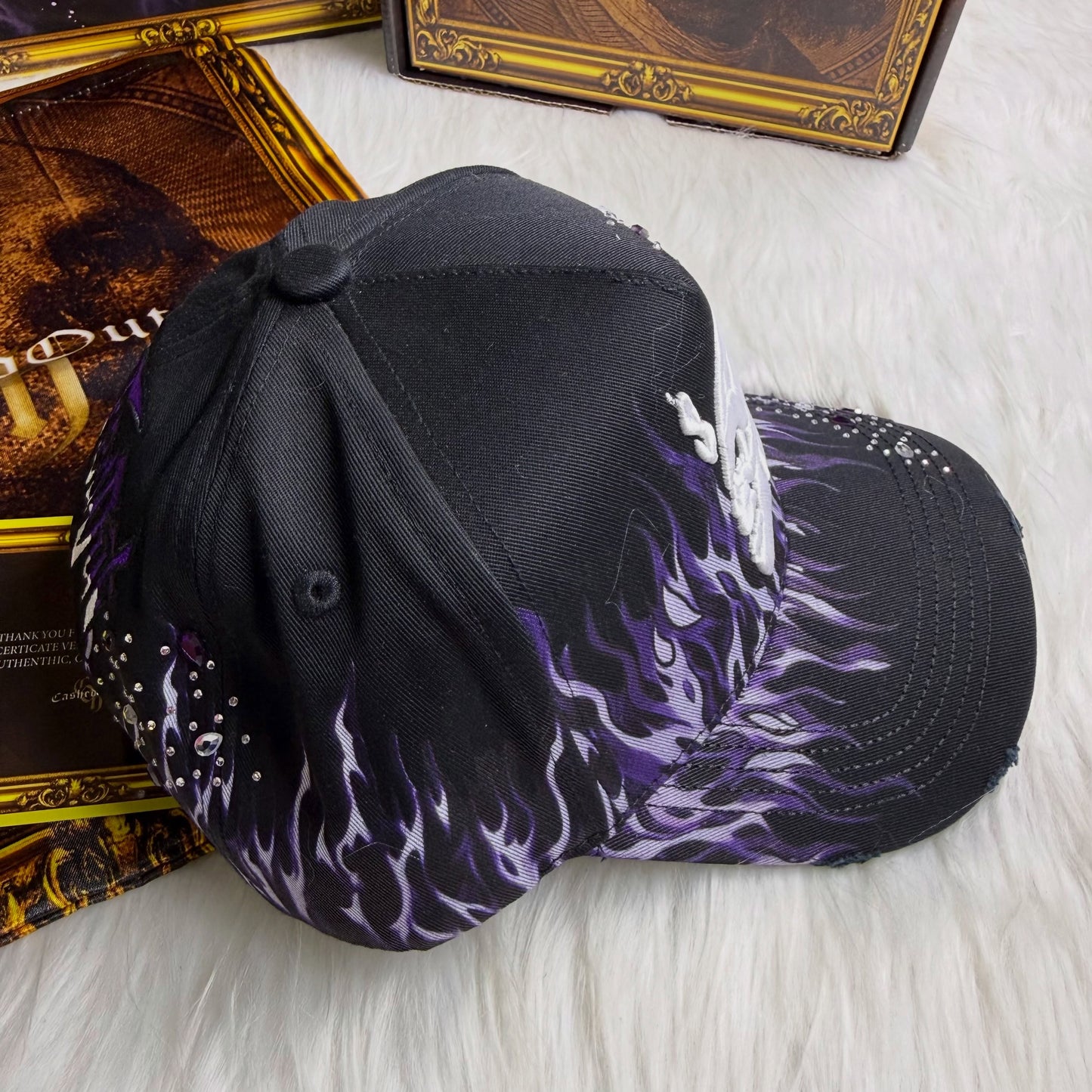 PURPLE FLAMES CASHED OUT