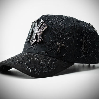 AB HATS NY THORNED 24k BLACK