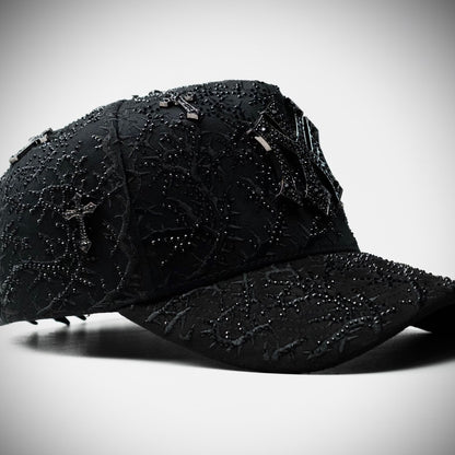 AB HATS NY THORNED 24k BLACK