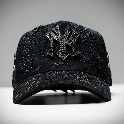 AB HATS NY THORNED 24k BLACK