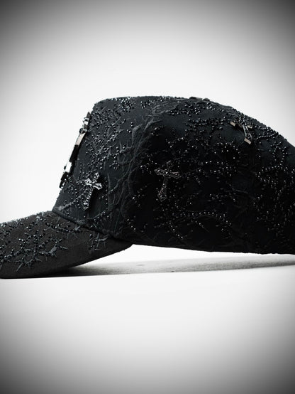 AB HATS NY THORNED 24k BLACK
