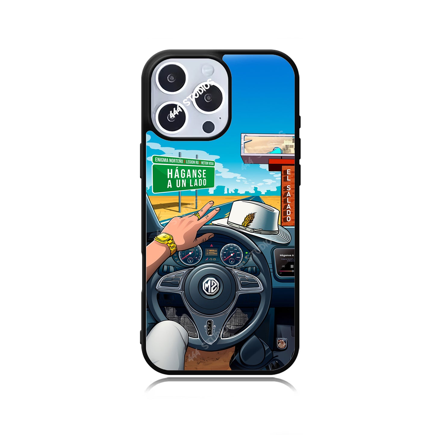 HAGANSE A UN LADO iPhone FUNDA/CASE - 444Studios